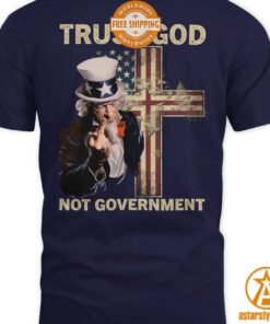 Trust God Not Government US Flag Shirt