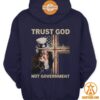 Trust God Not Government US Flag Shirt Natural and awesome