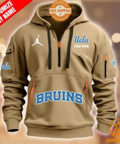 UCLA Bruins CUSTOM Half Zip Heavy Hoodie