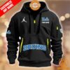 UCLA Bruins CUSTOM Half Zip Heavy Hoodie Out of the world