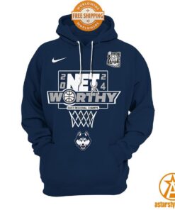 UConn Huskies Basketball 024 Net Worthy Hoodie