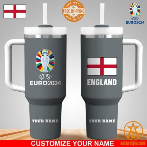 UEFA Euro 2024 England CUSTOM Tumbler