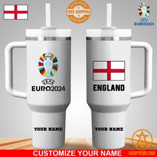 UEFA Euro 2024 England CUSTOM Tumbler