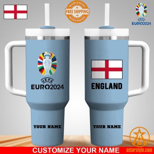 UEFA Euro 2024 England CUSTOM Tumbler