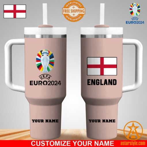 UEFA Euro 2024 England CUSTOM Tumbler