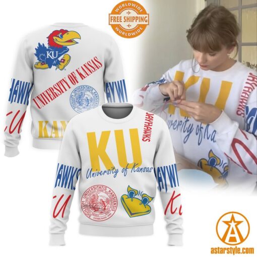 University of Kansas Taylor Swift Sweatshirt