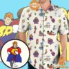 Schoolhouse Rock Characters Hawaiian Shirt