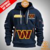 Washington Commanders Personalized Half Zip Heavy Hoodie Unique And Sober