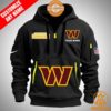 Washington Commanders Personalized Half Zip Heavy Hoodie Mesmerising