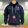 Washington Nationals MLB Half Zip Heavy Hoodie Such a charming picture.