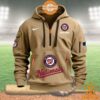 Washington Nationals MLB Half Zip Heavy Hoodie Best click of yours