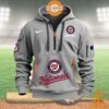 Washington Nationals MLB Half Zip Heavy Hoodie Speechless