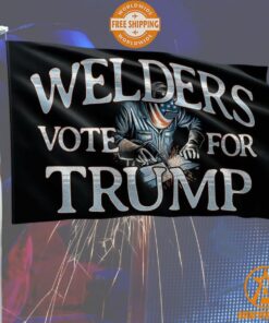 Welders Vote For Trump Flag