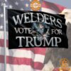 Welders Vote For Trump Flag Great, I liked it