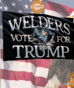 Welders Vote For Trump Flag