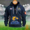 West Coast Eagles AFL Half Zip Heavy Hoodie Nice shot bro