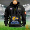 West Coast Eagles AFL Half Zip Heavy Hoodie Unique and sober