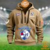 Western Bulldogs AFL Half Zip Heavy Hoodie Trending picture dear