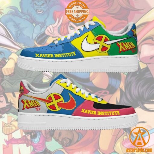 X-Men Xavier Institute Nike Air Force Shoes