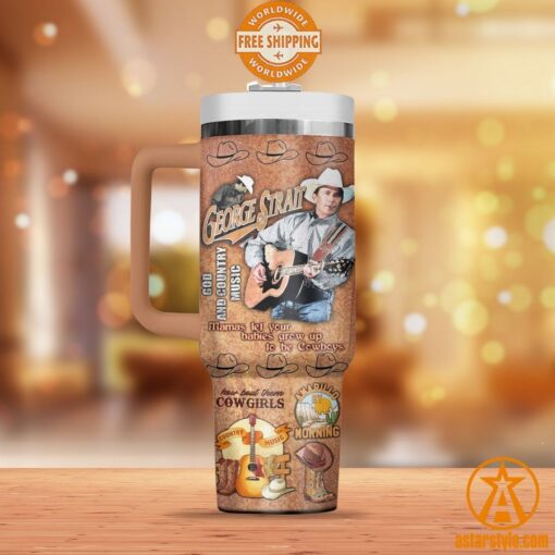 All My Ex’s Live In Texas George Strait Tumbler