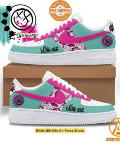 Blink-182 Nike Air Force Shoes