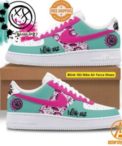 Blink-182 Nike Air Force Shoes