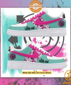 Blink-182 Nike Air Force Shoes