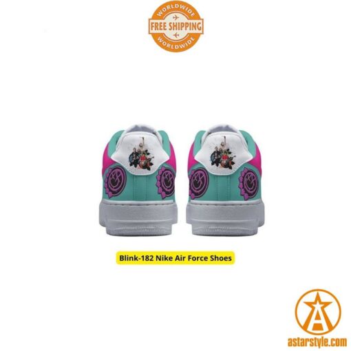 Blink-182 Nike Air Force Shoes