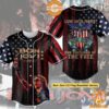 Bon Jovi US Flag Baseball Jersey Good click