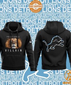 Detroit Lions 2024 Villain Holmes Brad Positional T Shirt