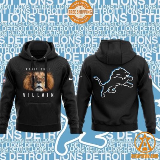 Detroit Lions 2024 Villain Holmes Brad Positional T Shirt