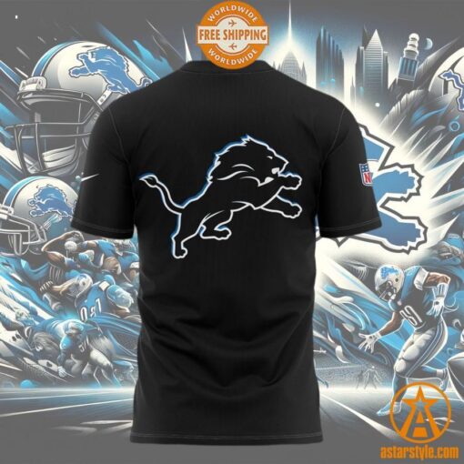 Detroit Lions 2024 Villain Holmes Brad Positional T Shirt