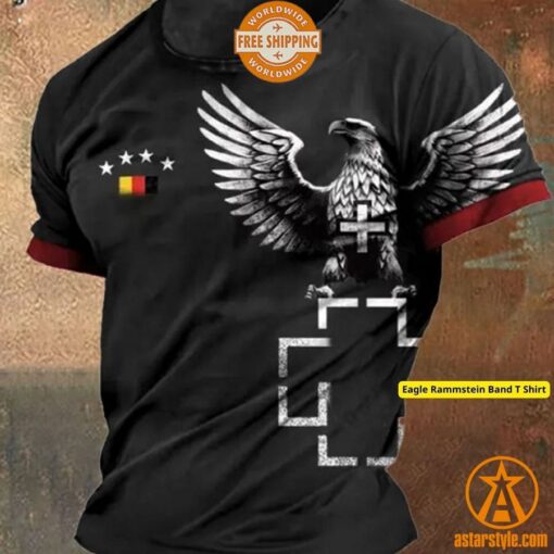 Eagle Rammstein Band T Shirt