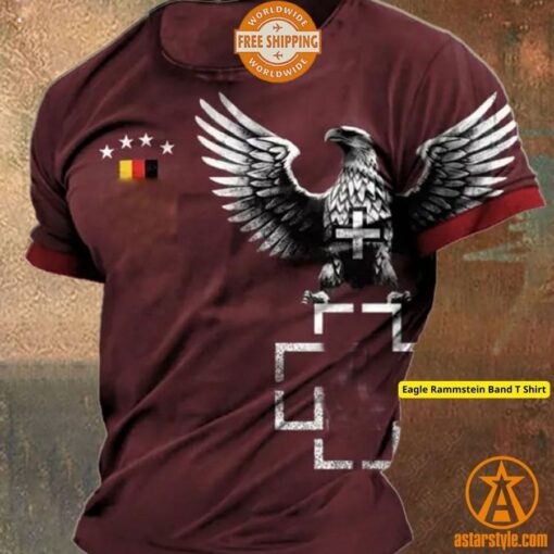 Eagle Rammstein Band T Shirt