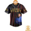 George Strait Somewhere Down In Texas US Flag Baseball Jersey Coolosm