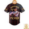 George Strait Somewhere Down In Texas US Flag Baseball Jersey Amazing Pic