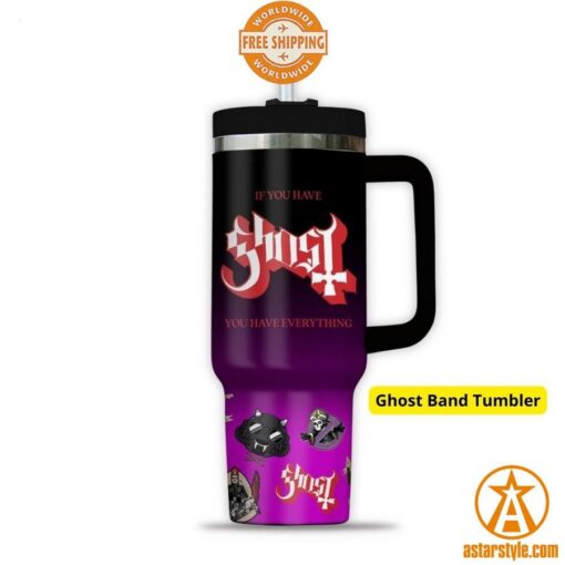 Ghost Band Tumbler