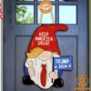 Gnome Keep America Great Trump Wooden Sign Stand easy bro