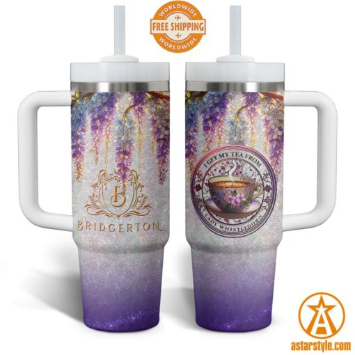 I Get My Tea From Lady Whistledown Bridgerton Tumbler