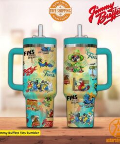 Jimmy Buffett Fins Tumbler