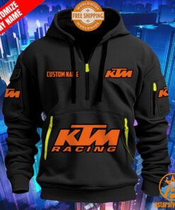 KTM Racing CUSTOM Half Zip Heavy Hoodie