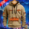 From S to 3XL, the KTM Racing Half Zip Heavy Hoodie caters to all sizes