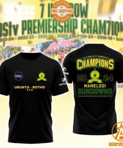 Mamelodi Sundowns FC 2024 DStv Premiership Champions T Shirt