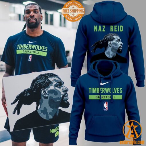 Minnesota Timberwolves Naz Reid Hoodie