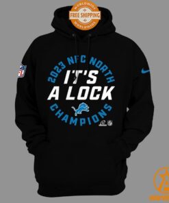 NFC North Champions 2023 Detroit Lions Hoodie