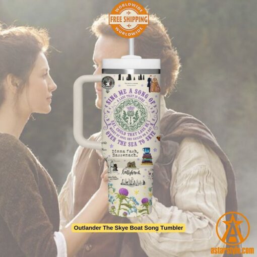 Outlander The Skye Boat Song Tumbler