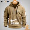 personalized nike just do it half zip heavy hoodie jpg