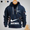 Personalized Nike Just Do It Half Zip Heavy Hoodie Nice photo dude