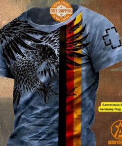 Rammstein Eagle Germany Flag T Shirt