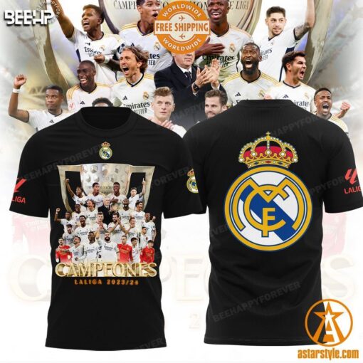 Real Madrid Campeones Laliga Shirt